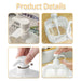 White Liquid Lotion Hand Pump Soap Dispenser Refillable