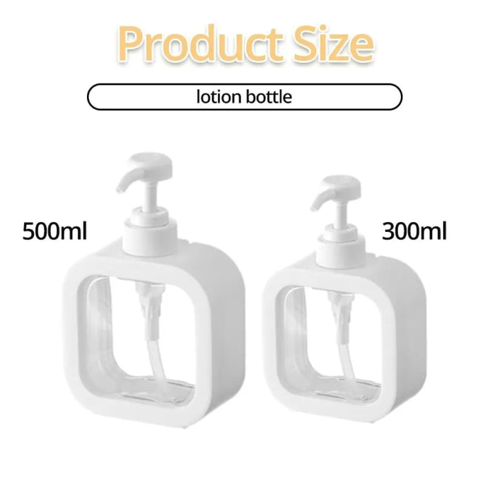 White Liquid Lotion Hand Pump Soap Dispenser Refillable