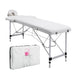 White Portable Beauty Massage Table Bed Therapy Waxing 2