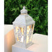 White Retro Candle Holder Decorative Lantern For Weddings