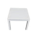 White Square Table