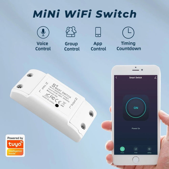 Wifi Smart Switch App Wireless Controller Universal Breaker