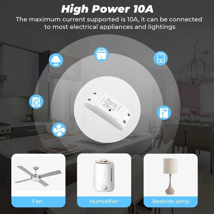 Wifi Smart Switch App Wireless Controller Universal Breaker