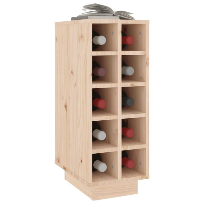 Wine Cabinet 23x34x61 Cm Solid Wood Pine Nxbkio