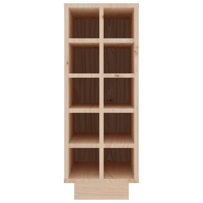 Wine Cabinet 23x34x61 Cm Solid Wood Pine Nxbkio