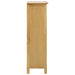 Wine Cabinet 56x32x110 Cm Solid Oak Wood Xaiala