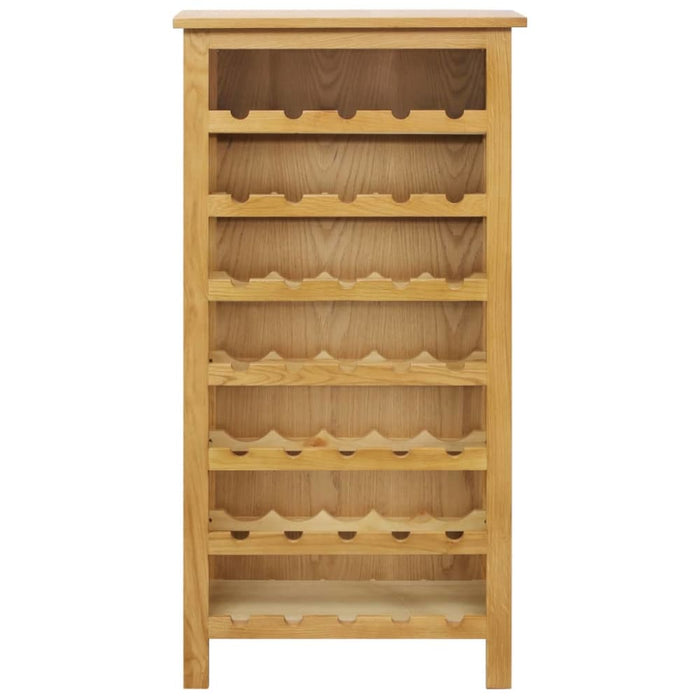 Wine Cabinet 56x32x110 Cm Solid Oak Wood Xaiala