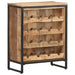 Wine Cabinet 62x33x78.5 Cm Rough Mango Wood Txblnp