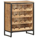 Wine Cabinet 62x33x78.5 Cm Rough Mango Wood Txblnp