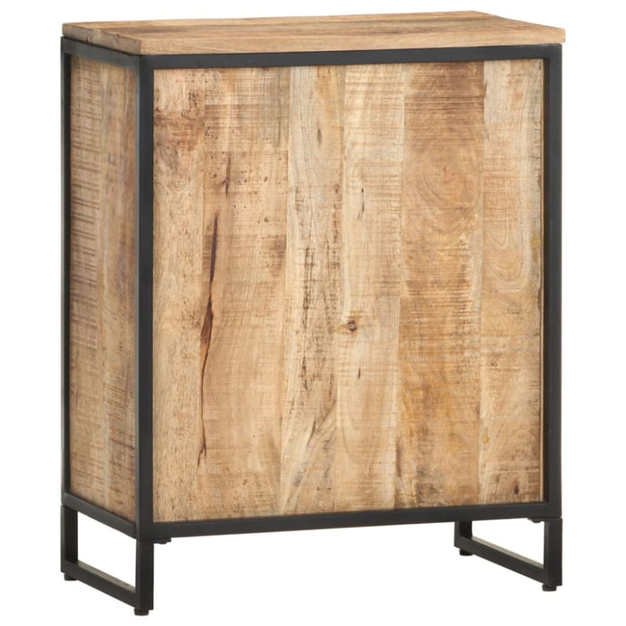 Wine Cabinet 62x33x78.5 Cm Rough Mango Wood Txblnp