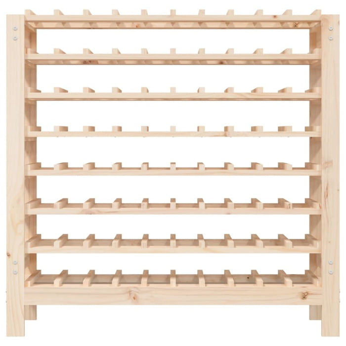 Wine Rack 109.5x30x107.5 Cm Solid Wood Pine Nxxptl