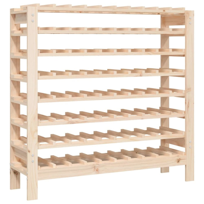 Wine Rack 109.5x30x107.5 Cm Solid Wood Pine Nxxptl