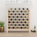 Wine Rack 109.5x30x107.5 Cm Solid Wood Pine Nxxptl