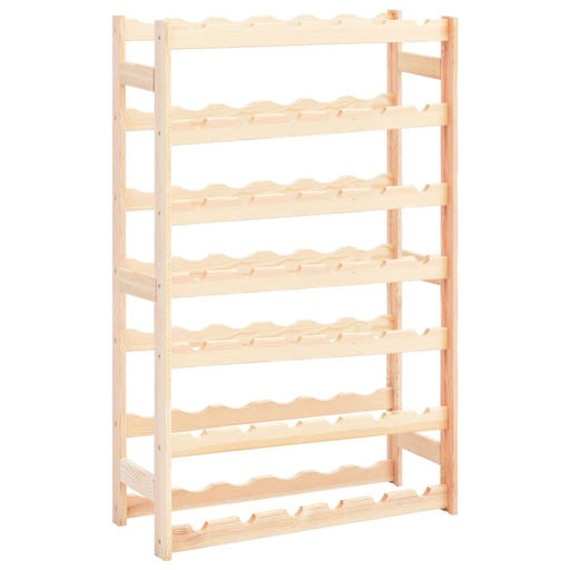 Wine Rack For 42 Bottles Solid Wood Pine Xnlokp