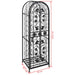 Wine Rack For 45 Bottles Metal Xabktk