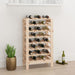 Wine Rack 61.5x30x107.5 Cm Solid Wood Pine Nxxpao