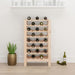 Wine Rack 61.5x30x107.5 Cm Solid Wood Pine Nxxpao