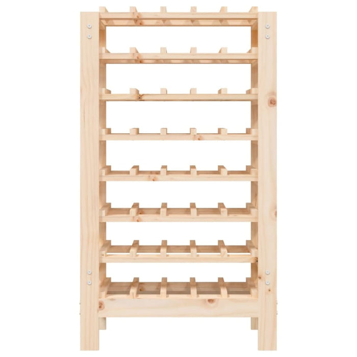 Wine Rack 61.5x30x107.5 Cm Solid Wood Pine Nxxpao