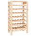 Wine Rack 61.5x30x107.5 Cm Solid Wood Pine Nxxpao