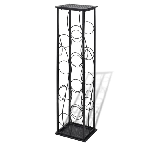 Wine Rack For 8 Bottles Metal Xabkao