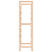 Wine Rack Cedar Wood 57,5x28x102 Cm Xalaao