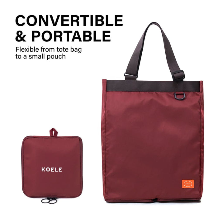 Wine Shopper Bag Tote Foldable Travel Laptop Grocery