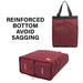 Wine Shopper Bag Tote Foldable Travel Laptop Grocery