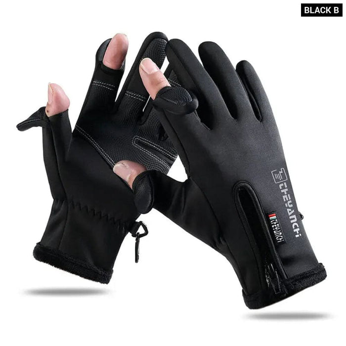 Winter Cycling Gloves Touch Screen Non Slip Windproof Warm