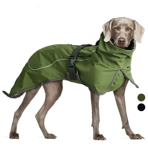 Winter Dog Jacket Waterproof Windproof Reflective