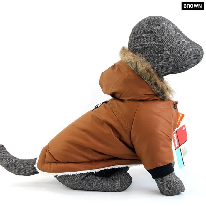 Winter Dog Outfit For Small Breeds