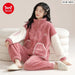 Winter Flannel Pajama Set For Women