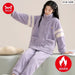 Winter Flannel Pajama Set For Women