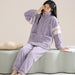 Winter Flannel Pajama Set For Women