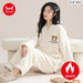 Winter Flannel Pajama Set For Women