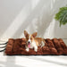 Winter Warm Foldable Anti-slip Thick Pet Mat For Medium