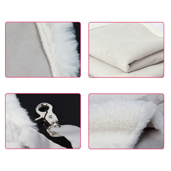 Winter Warm Reversible Suede Cosy Pet Hanging Bed For Cats