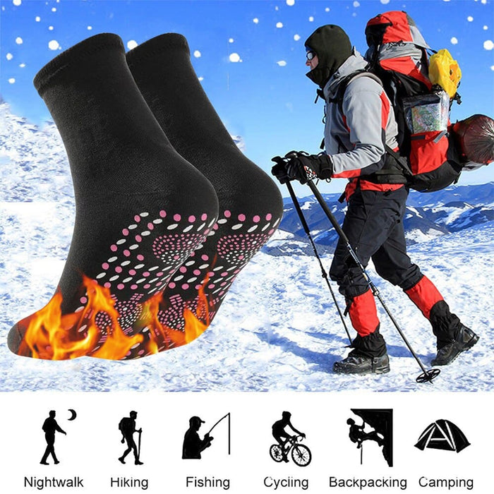 Winter Warm Tourmaline Magnetic Heated Socks Therapy