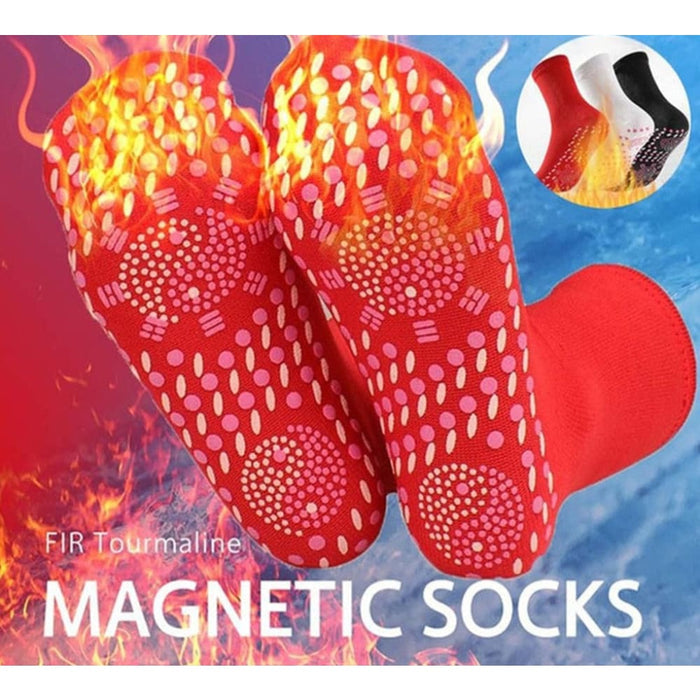 Winter Warm Tourmaline Magnetic Heated Socks Therapy