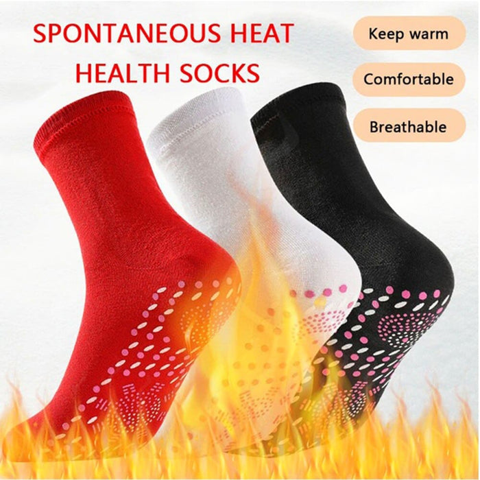 Winter Warm Tourmaline Magnetic Heated Socks Therapy