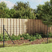 Wire Mesh Fence Anthracite 1x25 m Galvanised Steel Opaxtt