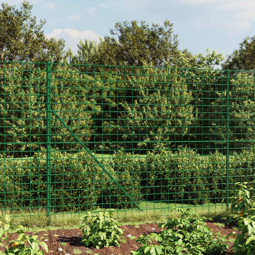 Wire Mesh Fence Green 1.4x25 m Galvanised Steel Opabko