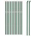 Wire Mesh Fence Green 1x25 m Galvanised Steel Opabnk