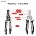 Wire Stripper Plier Cutter