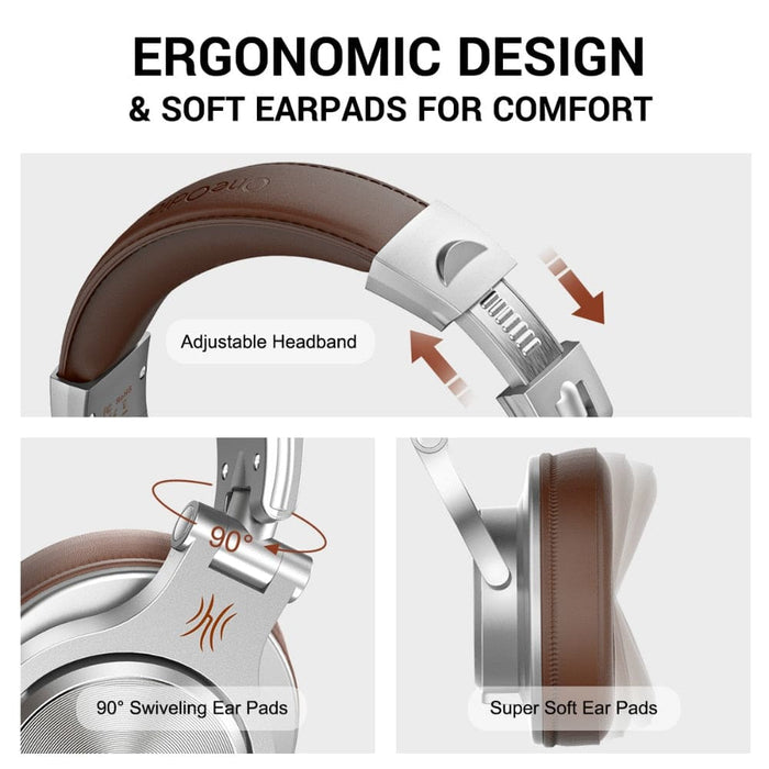 A71 Wired Headphones For Computer Phone With Mic Foldable