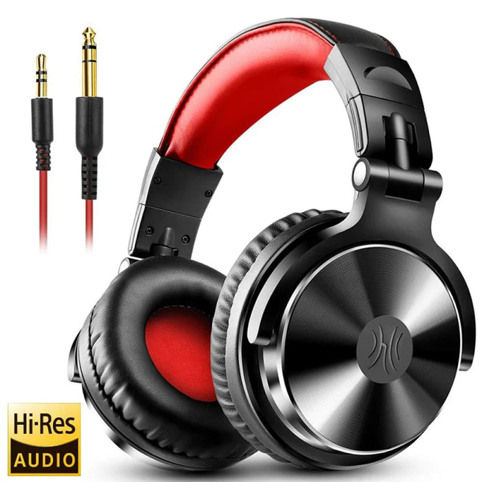 Wired Professional Studio Pro Dj Headphones With Microphone