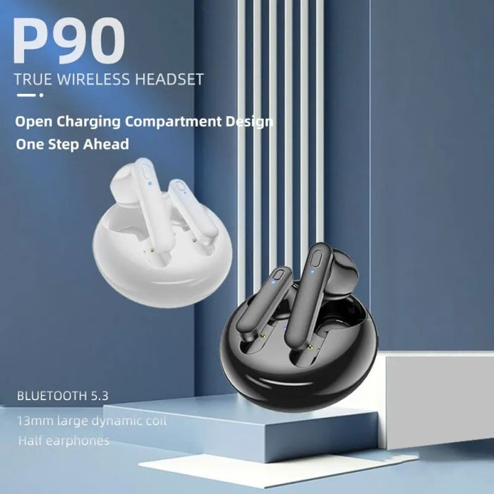 Wireless Bluetooth 5.3 Headset With Mic P90 Tws In Ear