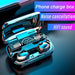 Wireless Bluetooth Headset With Charge Box Noise Cancelling