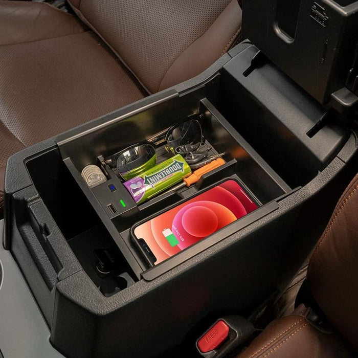 Wireless Car Charger Storage Box For Toyota 4runner