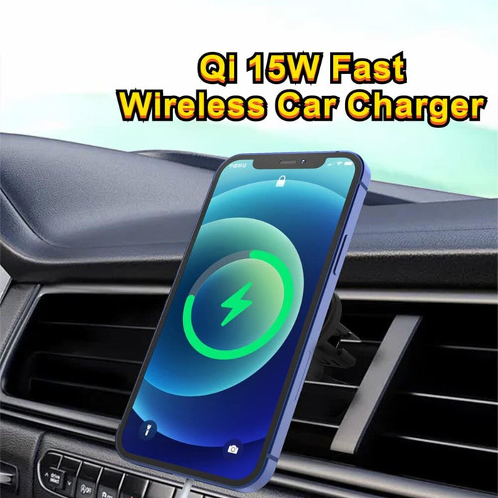 15w Wireless Charging Phone Holder With 360 Degree Air