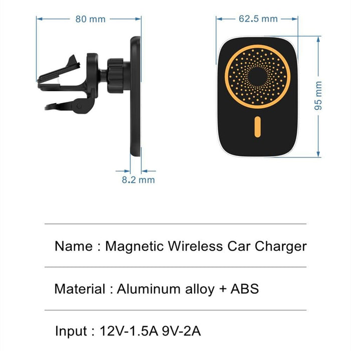 15w Wireless Charging Phone Holder With 360 Degree Air